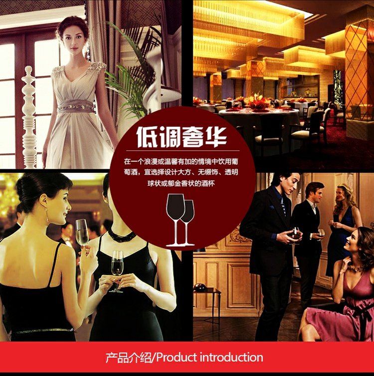 Ly rượu vang thủy tinh đặt ly trong suốt dụng cụ khui rượu vang