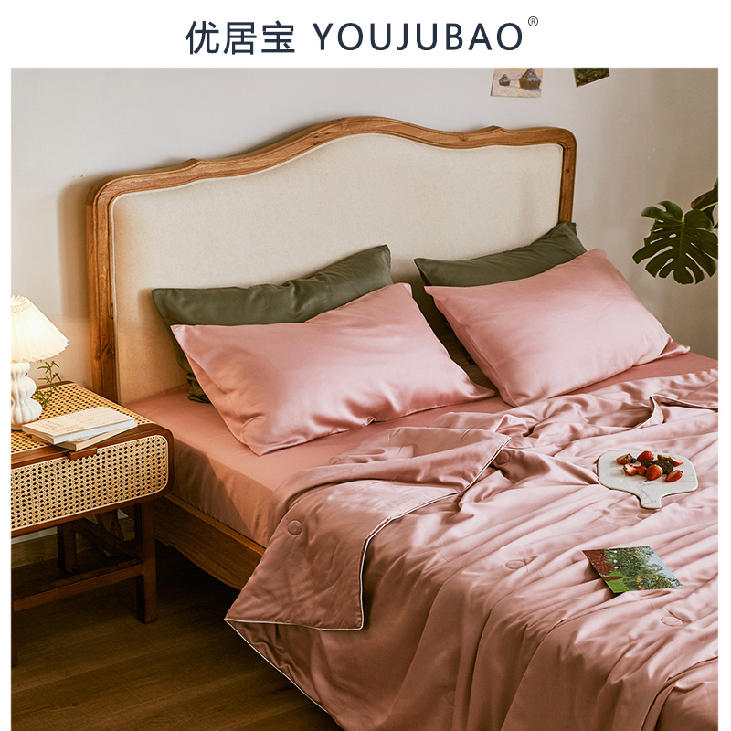 60 high-end tencel air conditioners are summerable by summer cold by four sets of summer ice silk thin and summer quilted by machine