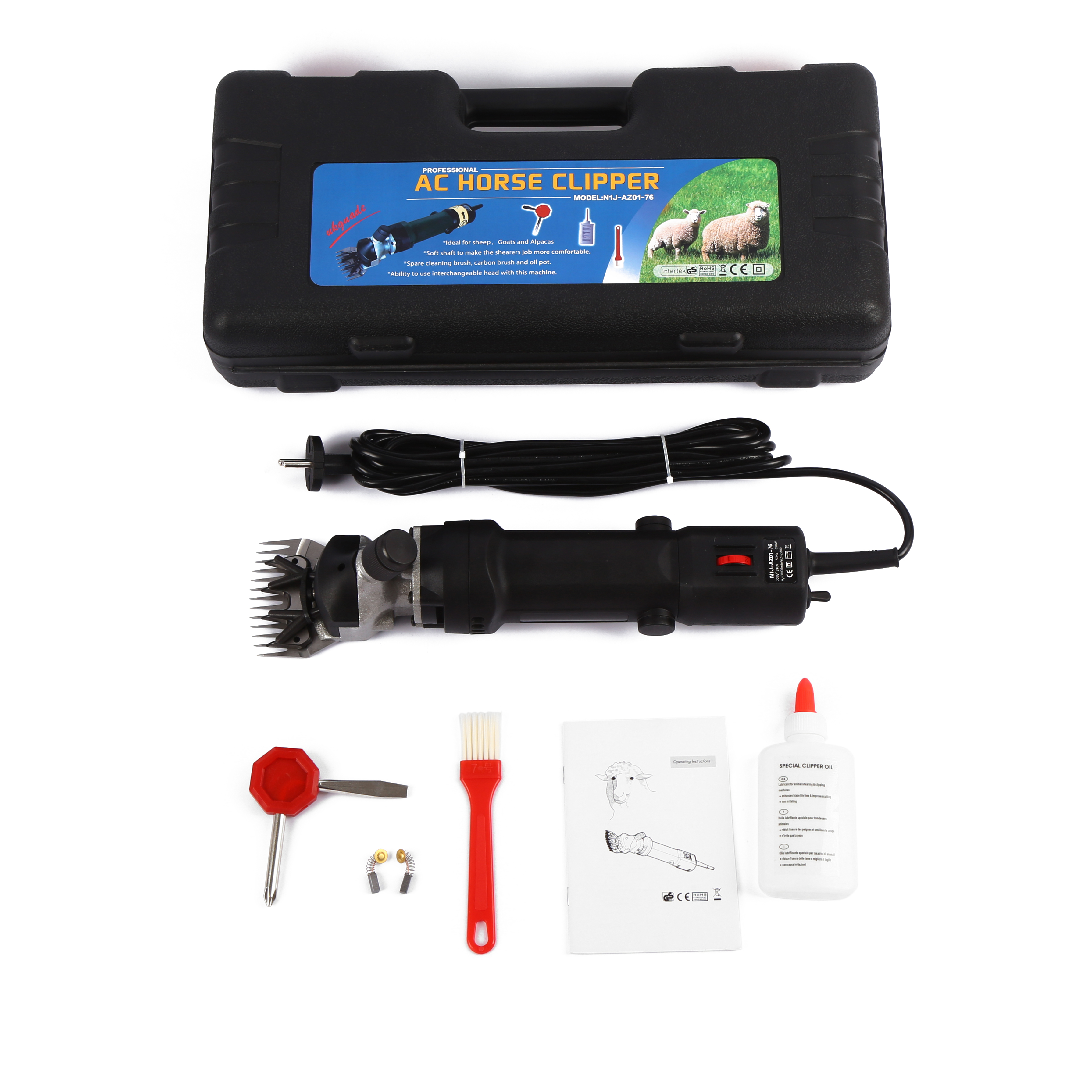 Wool Scissors Electric Hair Cutting Machine Electric Pushback Hair Cut Hair Tool Home Throttle Cut Wool God Machine Shearer Hair Shearer