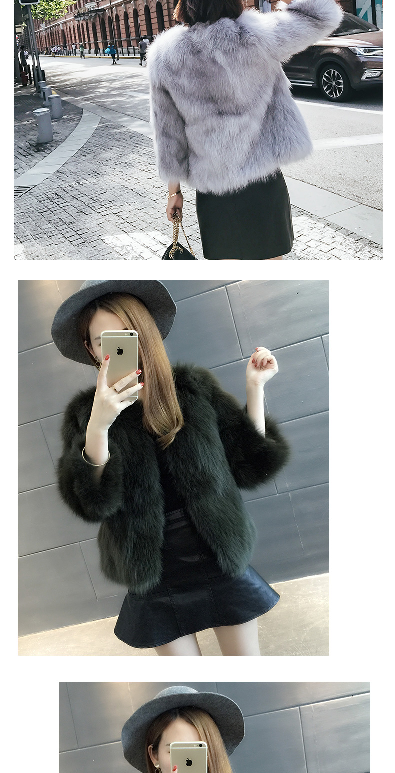 Manteau de fourrure femme      - Ref 3174923 Image 20