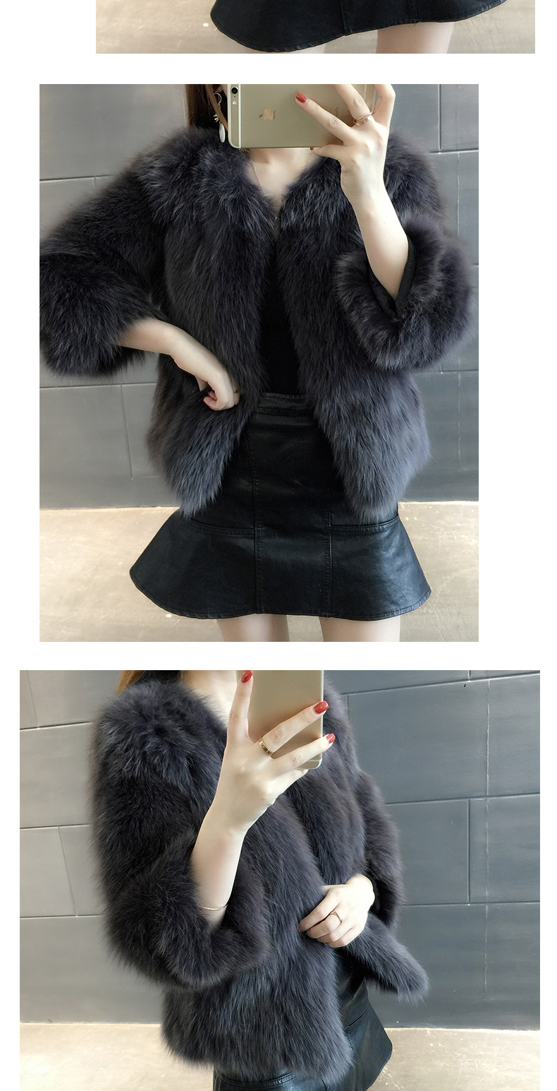 Manteau de fourrure femme      - Ref 3174923 Image 25