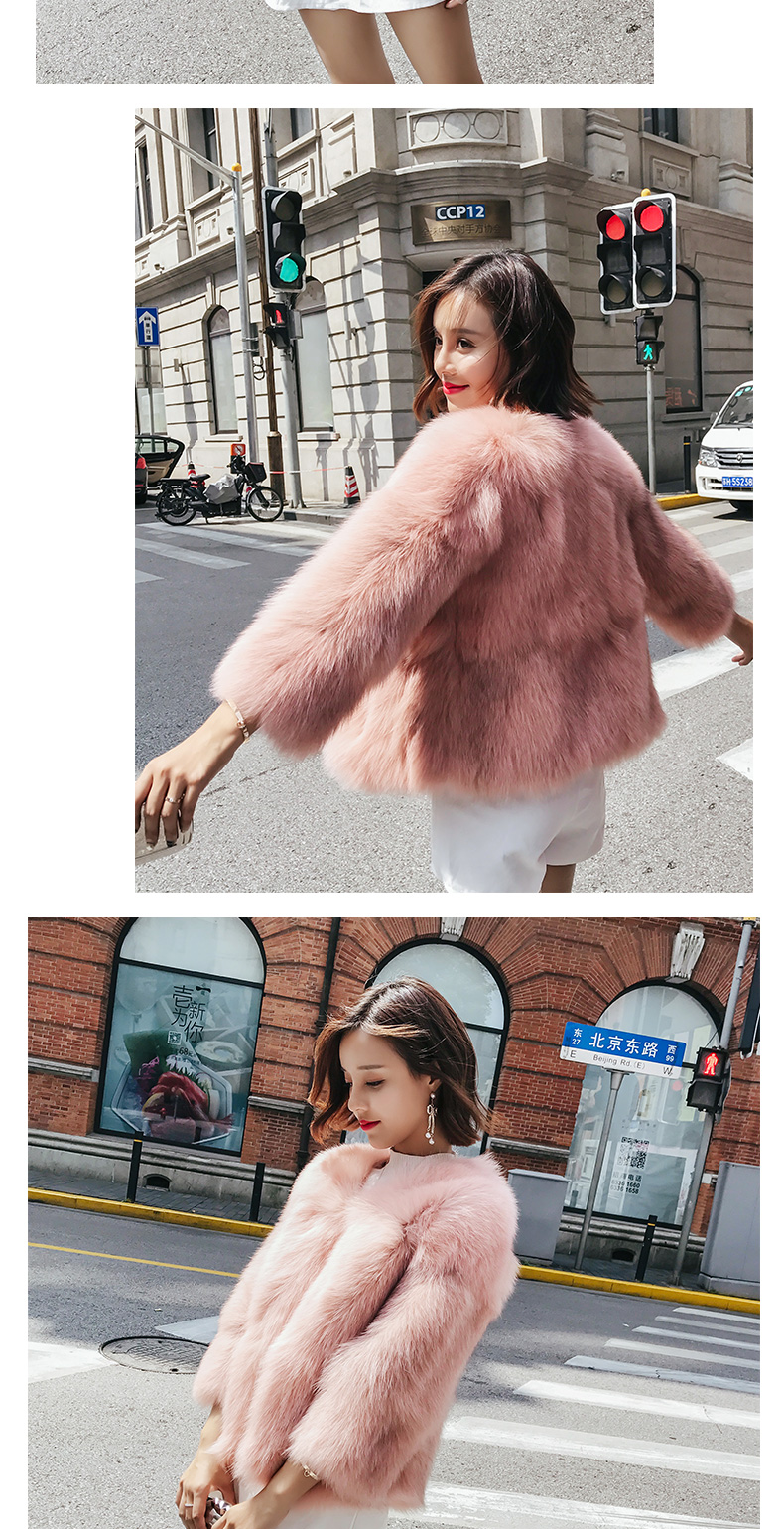 Manteau de fourrure femme      - Ref 3174923 Image 10