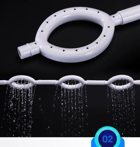 Дождь гонорея Druphed Box Rain 360 -Degree Ring Tube Direct Pipe Play Player Baby Box для маленьких коробок для маленьких коробок