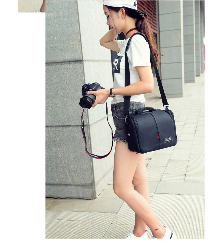 Canon SLR túi máy ảnh thời trang xách tay túi máy ảnh nam và nữ 200d600d1300d700d70d80d750d - Phụ kiện máy ảnh kỹ thuật số túi máy ảnh national geographic