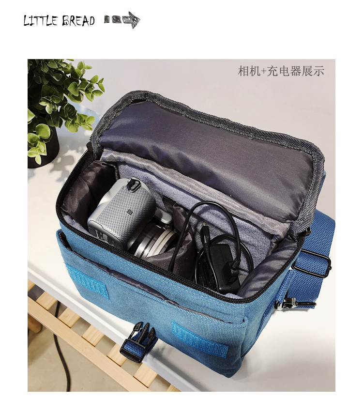 Sony Micro túi máy ảnh duy nhất ILCE-6000L a5100l Fuji x-a10 M50 Canon m6 M10 M100 - Phụ kiện máy ảnh kỹ thuật số túi máy ảnh