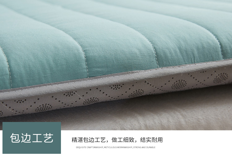 Summer rắn ngủ màu bông trên tatami sàn nệm nệm dày trượt thở màu hời hợt pro - Nệm nệm cao cấp