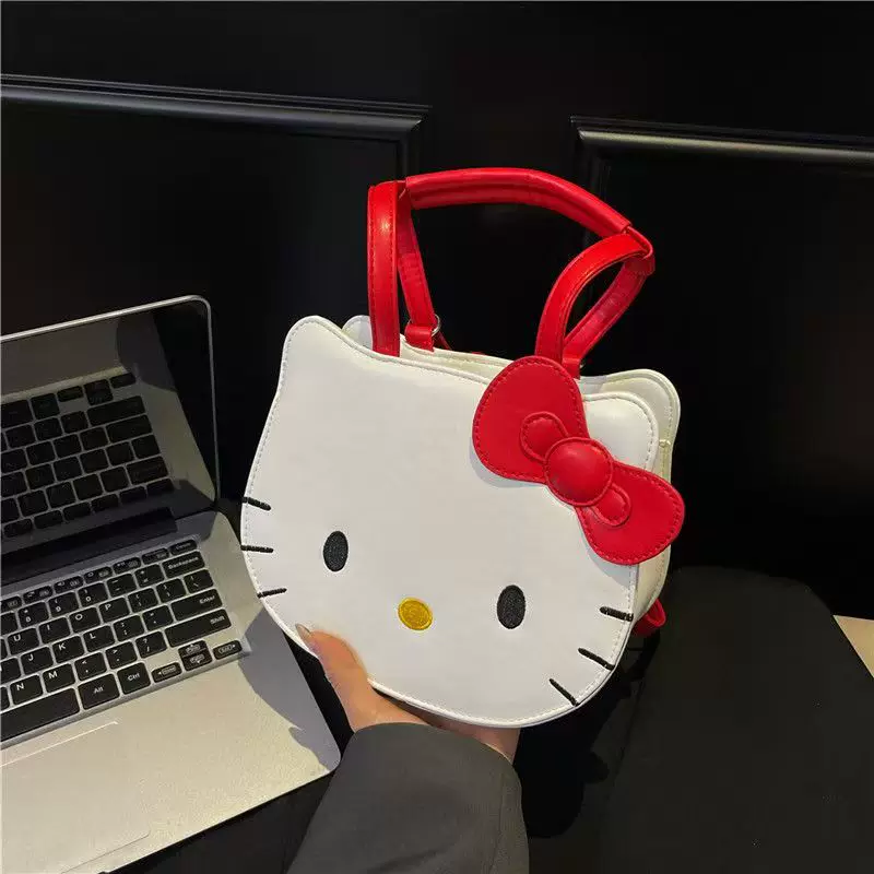 Hello Kitty, рюкзак, милый вместительный сумка на одно плечо