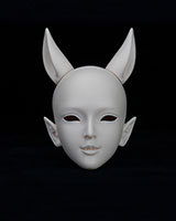 MK BJD doll fox light dust SP (Qingchen Fox SP) vegan head