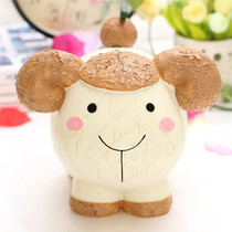 Large Zodiac Chicken Sheep Cow Dog Bear Cat Sheep Horse Tiger Rabbit Pig Piggy Bank Childrens gift ornament