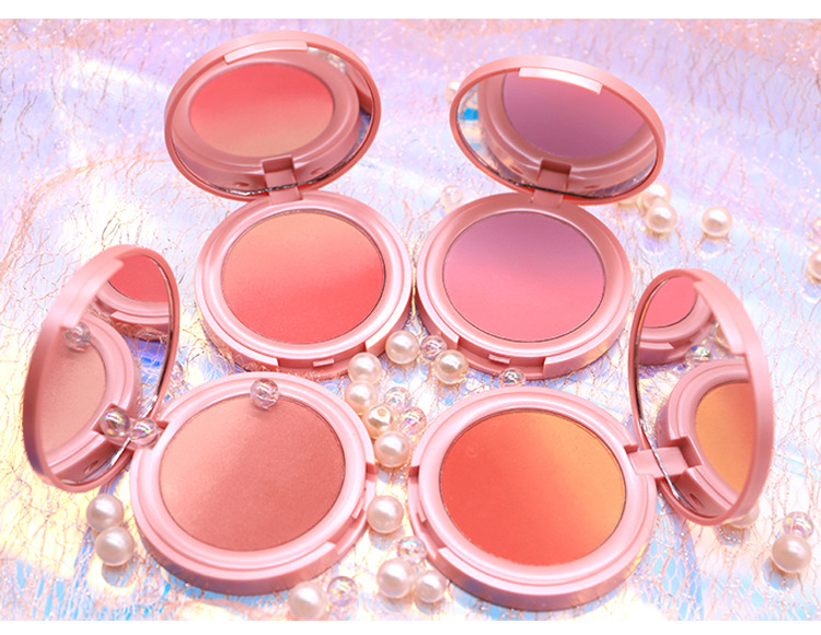 Blush dream gradient tự nhiên trang điểm nude làm trắng dưỡng ẩm làm sáng màu da lười da cam sinh viên màu đỏ với sự chân thực - Blush / Cochineal má hồng kem nars