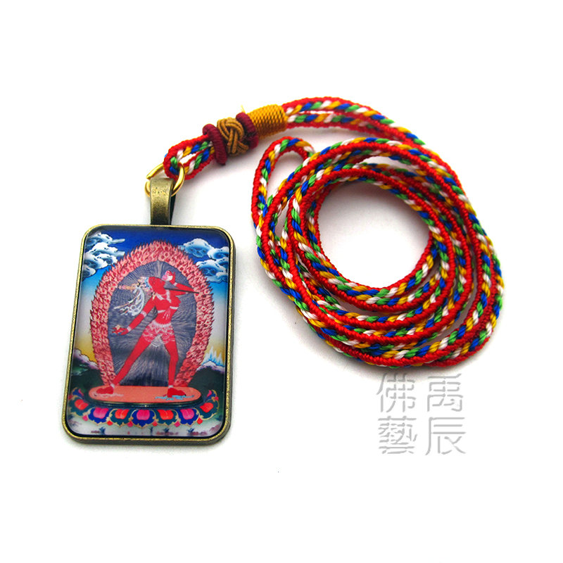 YC2342 new boutique empty row Mother Donka Buddha Cards Pendant Hide the knot Necklace Customizable Patterns