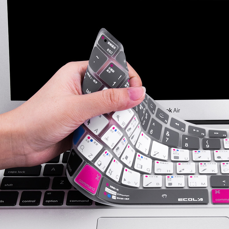 IGuest Lemaccbook Keyboard Membrane 11 6MacBook12air13 3pro15 4 Transparent PSAI shortcuts