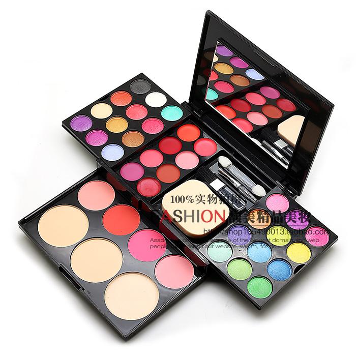 Addis Adis ADS Makeup Eye Shadow Shadow Powder Powder Box Smokey Trang điểm màu nude Toàn bộ Bộ trang điểm kem nền kill cover