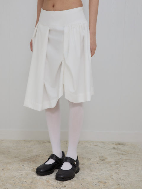 [Discount Clearance] Flareup Mid-Length Irregular Niche Draped Skirt