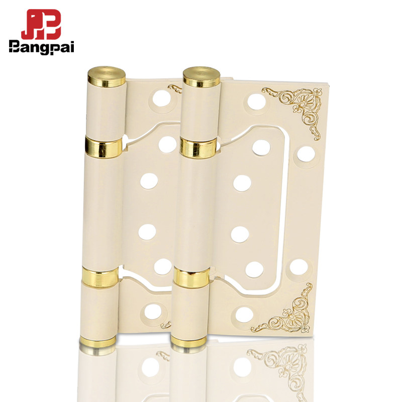 (Bangpai) BP4*3*2 5 inch bearing mute ivory white mother hinge indoor door hinge piece