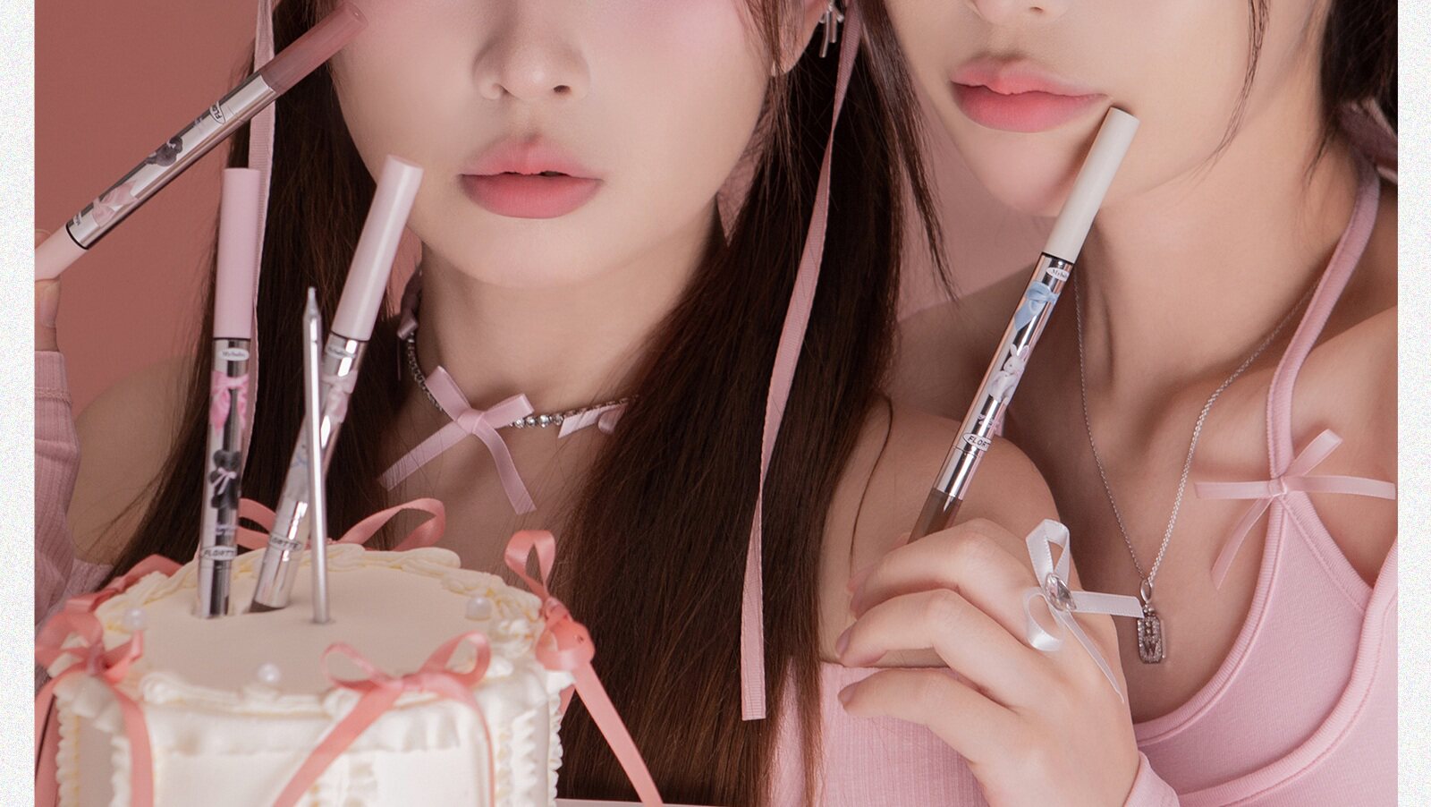 Лежа шелкопряда flortte花洛莉亚双头卧蚕阴影笔怦怦公主高光提亮眼线 线胶花落利亚