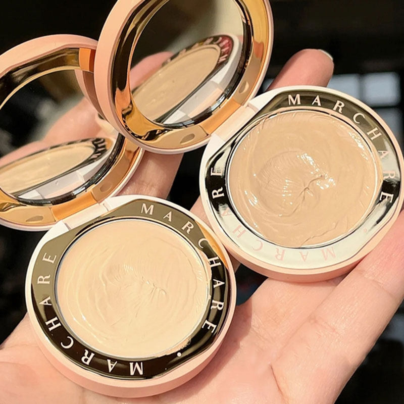 March Rabbit three-in-one Immaculate Cream Covered Lacrimal Black Eyewear Ring Pox Imprint Spotted flawless disc Makeup Artist Special