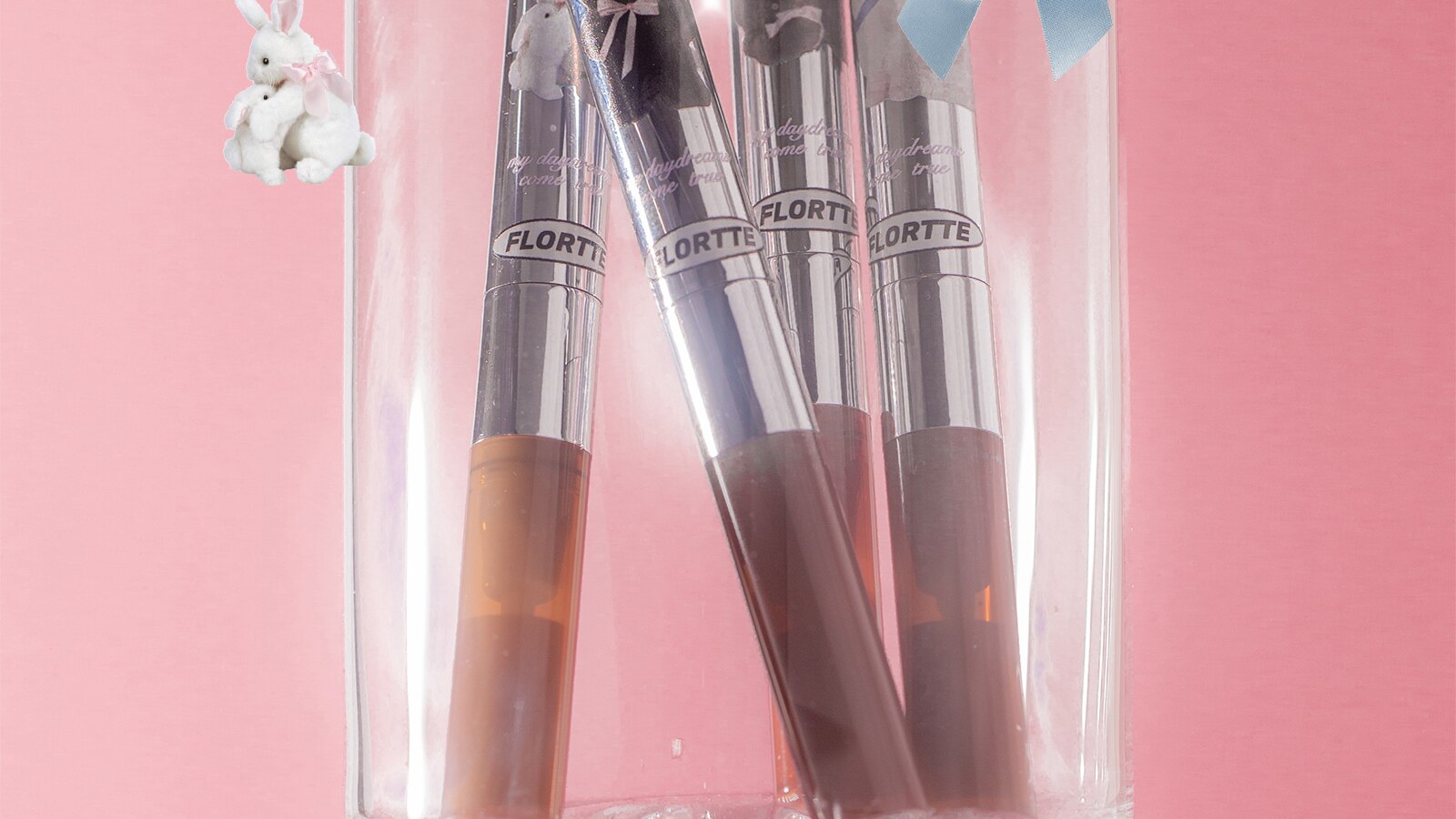 Лежа шелкопряда flortte花洛莉亚双头卧蚕阴影笔怦怦公主高光提亮眼线 线胶花落利亚