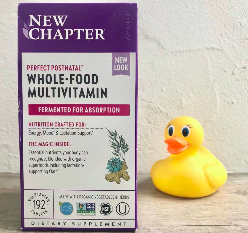 New Chapter Postnatal Mammal Composite Vitamin 192 Package