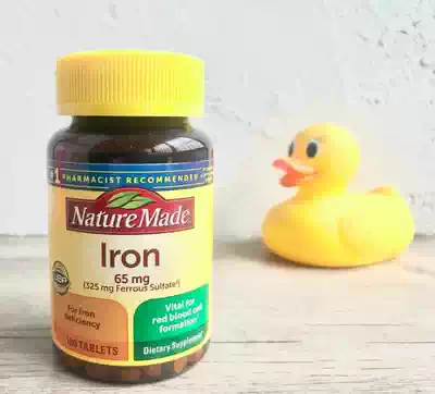 Nature Made Iron Iron one grain of Iron 65mg180 containing one grain per day 23 10