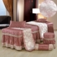 Miễn phí vận chuyển jacquard bông denim bedspread vẻ đẹp vẻ đẹp dầu gội tiệm massage gia đình châu Âu của bốn bộ khăn trải giường - Trang bị tấm