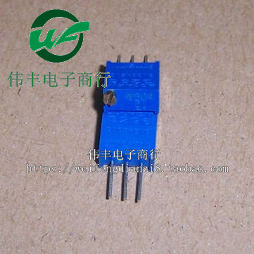 3296W printed W504 potentiometers 500K Ohm 500K vertical top tone adjustable resistance multi-circle precision