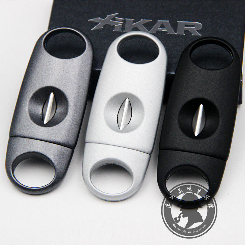 U.S. imports Sika V-type snow plus shear v-cut Xikar Xi1 cigar aluminum knife cigar clamp portable 155