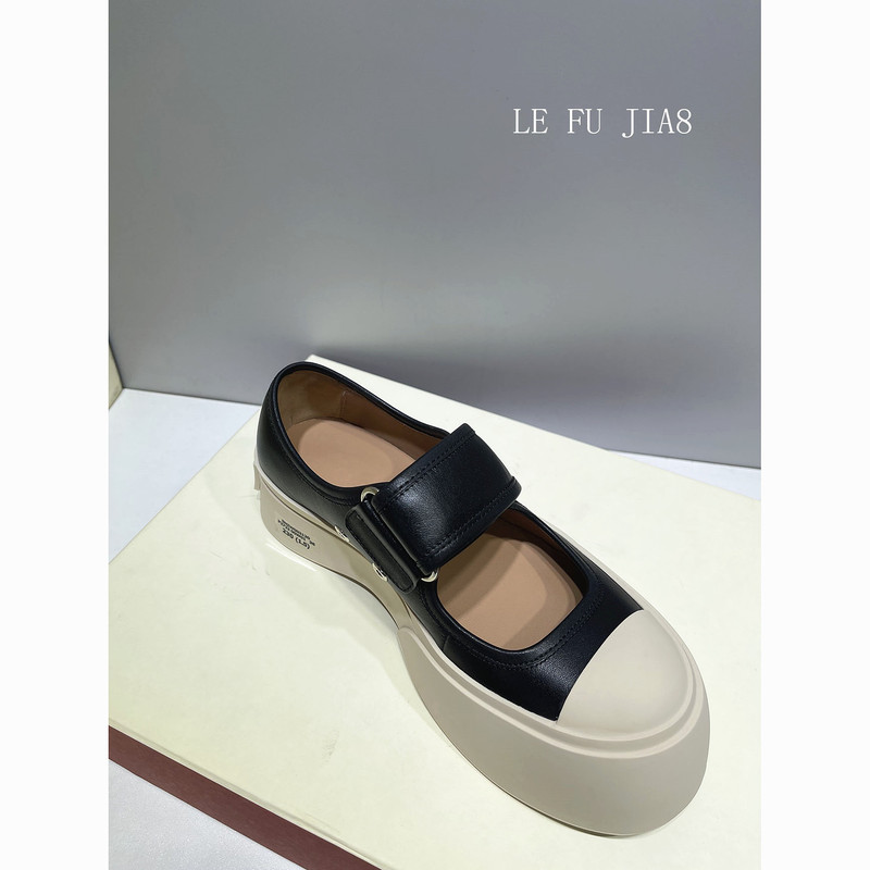 Zhao Lusi Style Velcro Mary Jane Shoes for Women, Lace-Up, Quirky Chunky Shoes, Thick-Soled, Summer Genuine Leather Closed-Toe Shoes Zhao Lusi Style Velcro Mary Jane Shoes for Women, Lace-Up, Quirky Chunky Shoes, Thick-Soled, Summer Genuine Leather Closed-Toe Shoes