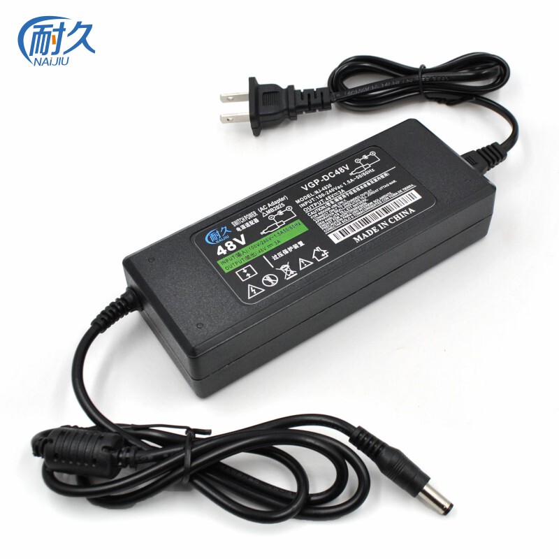 48V3A Power Adapter Poe Switch Surveillance Video Recorder Power Supply 52V 2.3A1.25A48V2A Power Supply