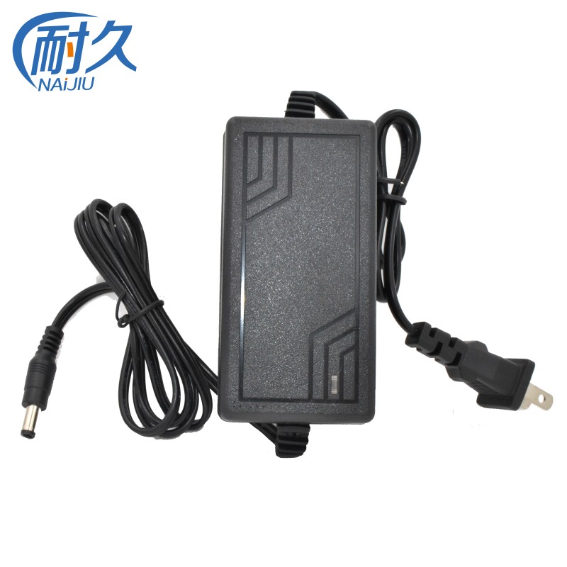 Two-wire DC24V2A DC regulated power cord Nail light therapy machine 24W 36W switching power adapter foot