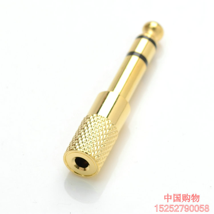Full Metal Gold Plated Lengthened 6 5 6 35 Gonghead J turns 3 5 female head K