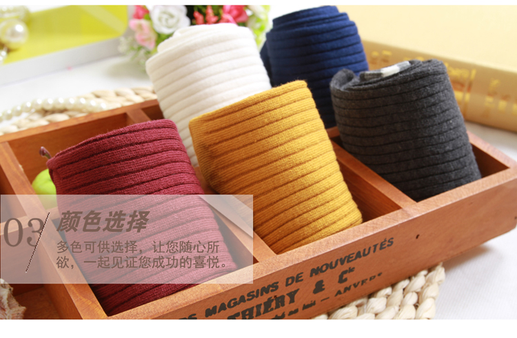 Trẻ em vớ ống cô gái vớ em bé trên đầu gối vớ vớ cao đống vớ bán ống cotton mùa xuân và mùa thu phần mỏng