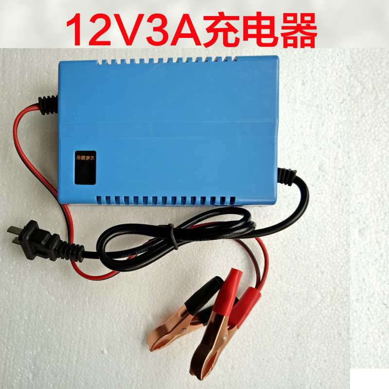 Uber pedal locomotive battery charger storage battery intelligent repair 12V24V3A6A battery charger