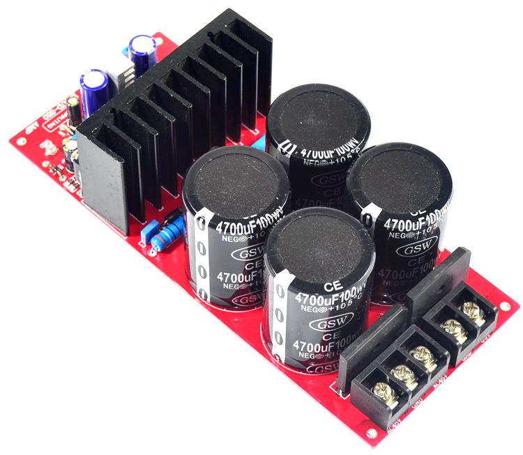 YJ00155-IRS2092 Class D power amplifier finished board (the latest version of double rectification)