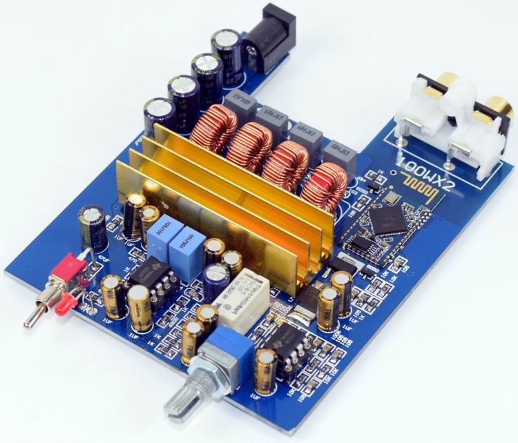 YJ00399-TPA3116 2 0 Bluetooth power amplifier board 100W 100W adopts import CSR Bluetooth chip
