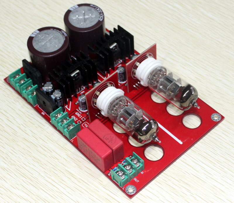 The front stage of the YJ0058-6N1 vacuum tube