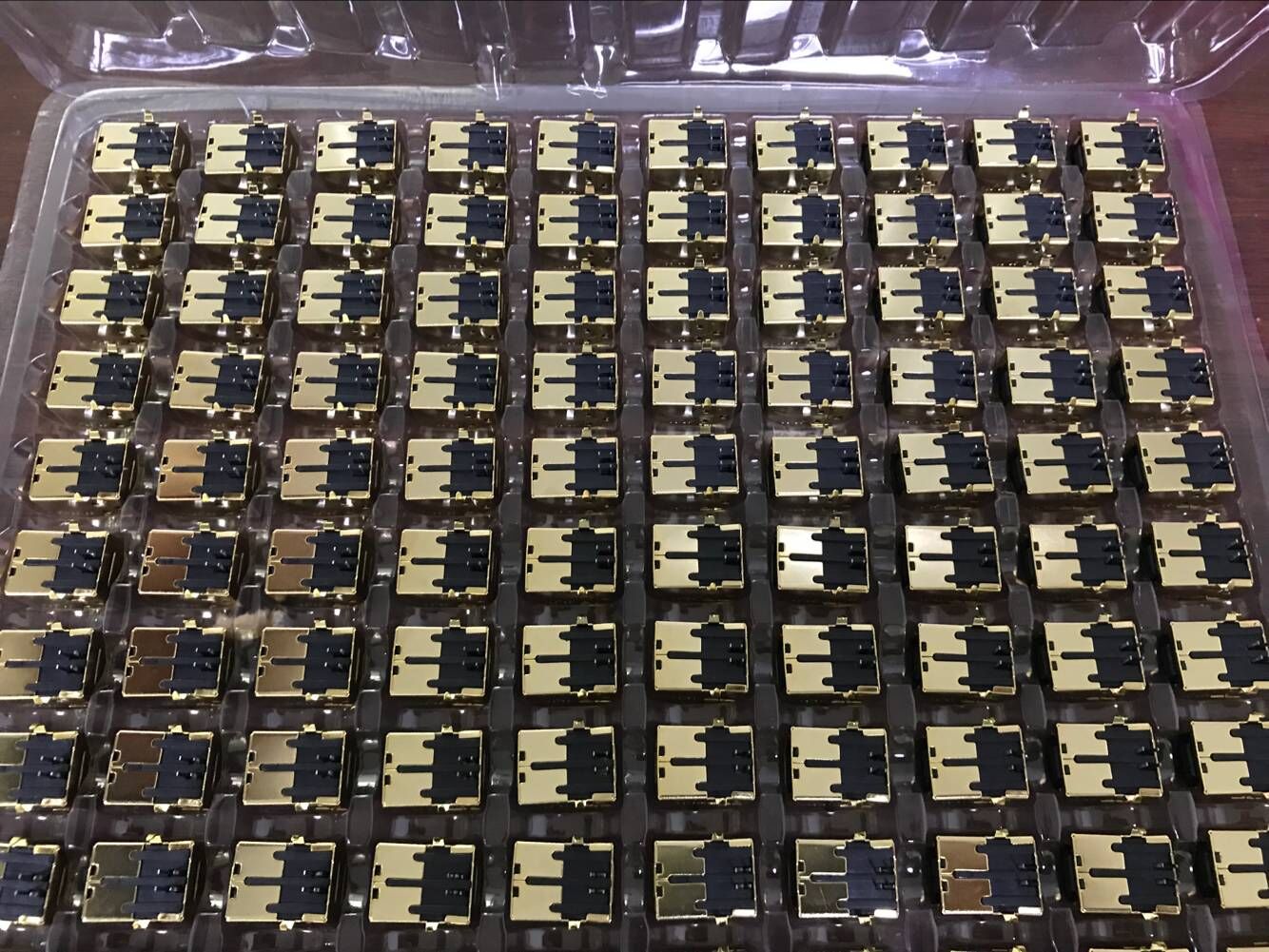 Gold-plated USB base printer female base interface(2 58 yuan)