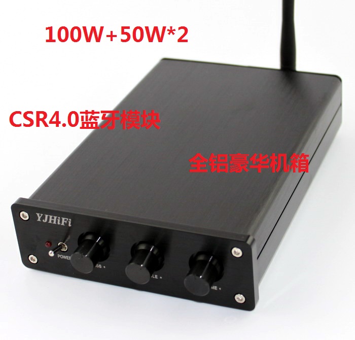 YJ-TPA3116 AK4490 2 1 Bluetooth Class D digital amplifier HIFI home desktop audio fever grade