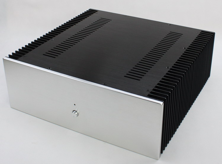 CJ0059-WA67 full aluminum pure rear stage class A front level liner machine power amplifier host shell