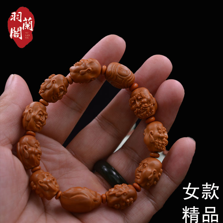 Olive Nuclear Sculptures Woman to be sent a  Rohansu boutique lady Artisanal Olive Nuclear Small Nuclear Hand Strings Collection Grade