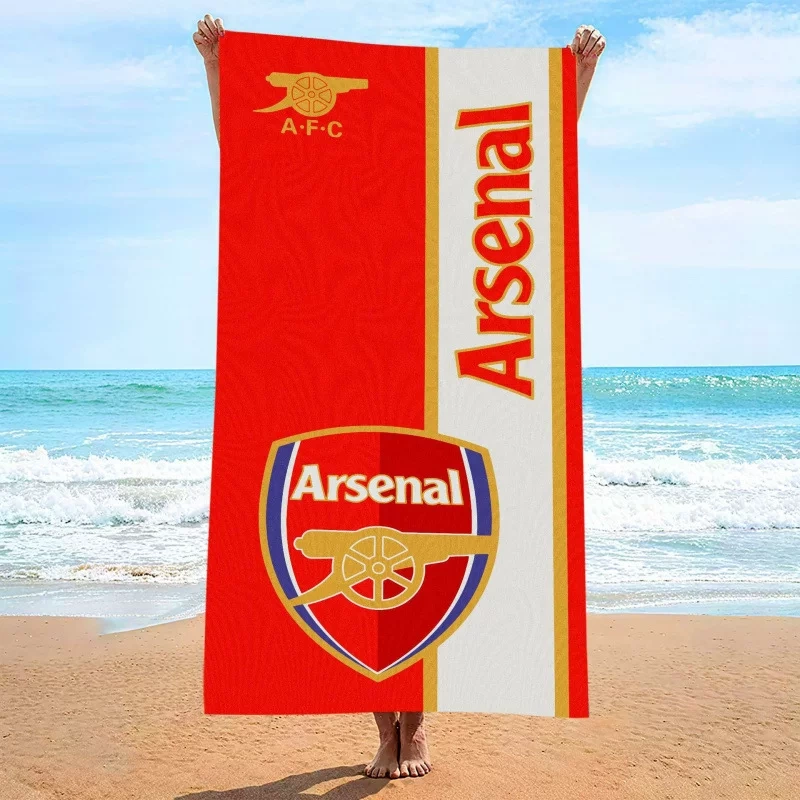 Cross-Border Shipping of Popular Fan Merchandise Beach Towels Amazon Temu Ultra-Fine Fiber Team Quick-Dry Towels Bath Towels