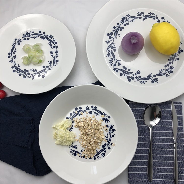 Export foreign trade Royal Dalton Royal Daolton DOULTON olive leaf Italian milk cup dinner plate soup plate soup bowl