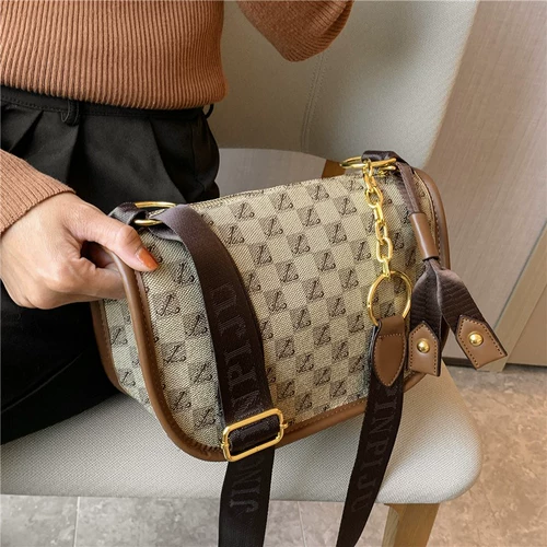 Модная сумка через плечо, подушка, коллекция 2023, в западном стиле