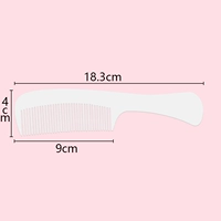 Белая расческа