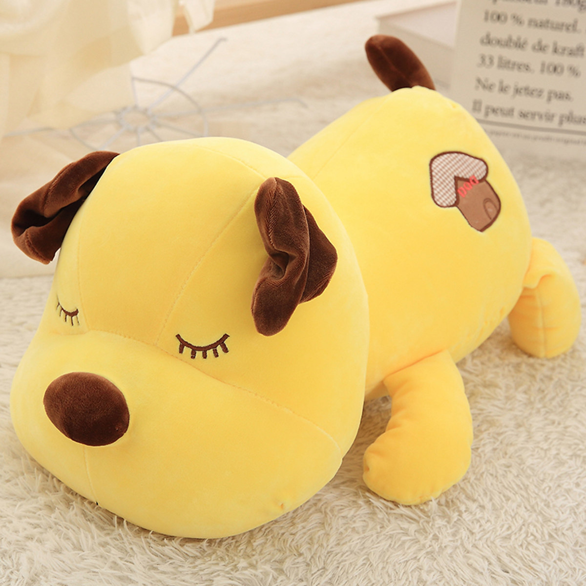 Get down on the dog baby sleeping with pillow puppy toy baby toddler plush doll doll boy and girl