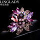 Brooch ins trend high-end personality temperament corsage retro accessories women's Korean sweater pin clothes ເຄື່ອງປະດັບຕົກແຕ່ງ