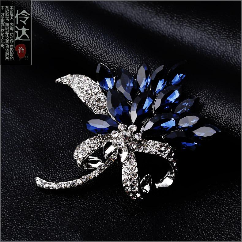 Broche femme LINGLADY en Zircon diamant - Ref 1170188 Image 26