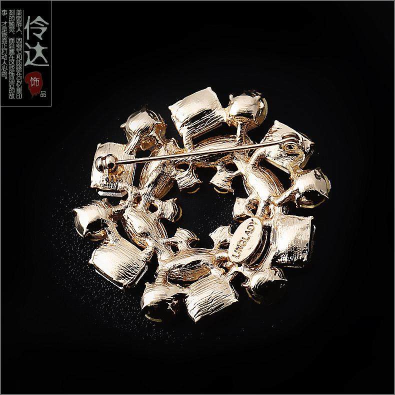 Broche femme LINGLADY en Zircon diamant - Ref 1185589 Image 12