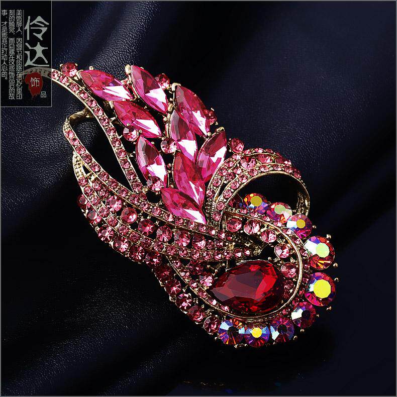 Broche femme LINGLADY en Zircon diamant - Ref 1174139 Image 10