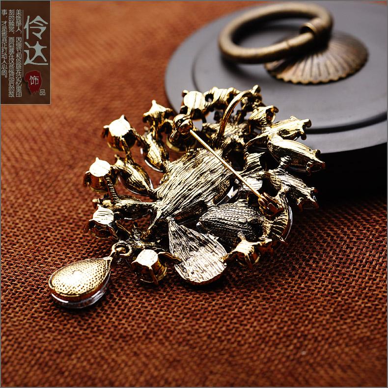 Broche femme LINGLADY en Zircon diamant - Ref 1188209 Image 13